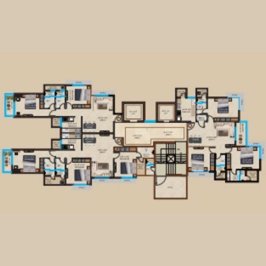 Geetanjali heritage floor plans