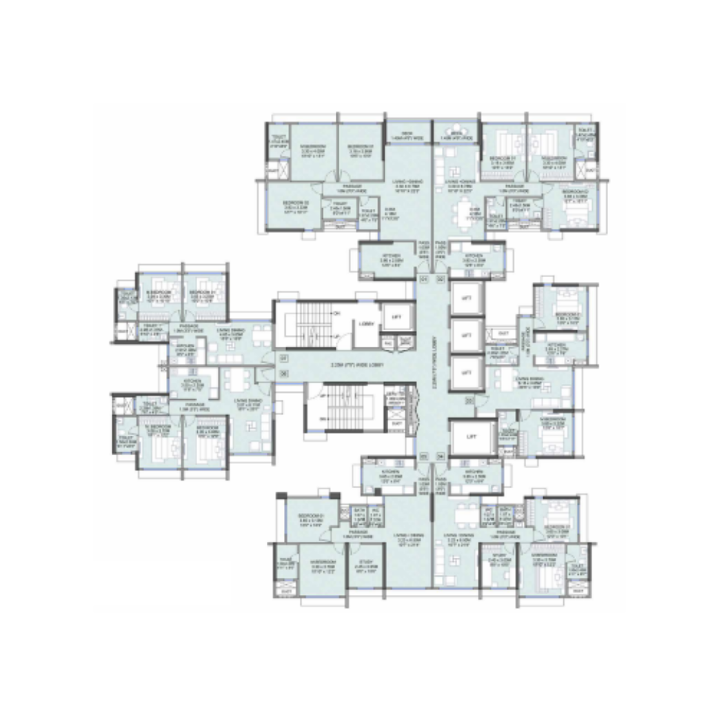 Wadhwa Dukes Horizon floor plans