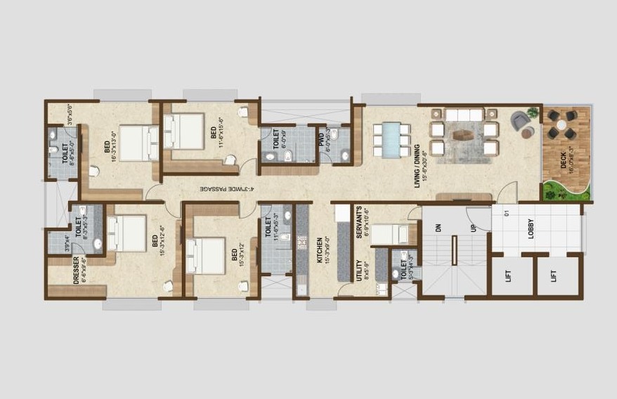 SKG Amarante floor plan
